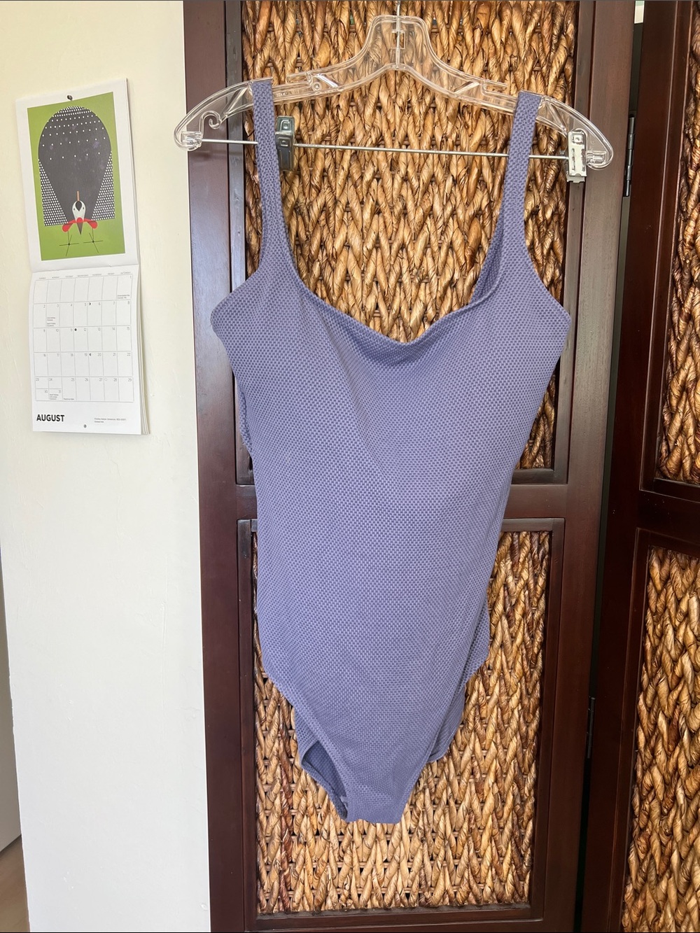 Chico’s  One-Piece Swimsuit in Dusty Lavender - NWNT size 2